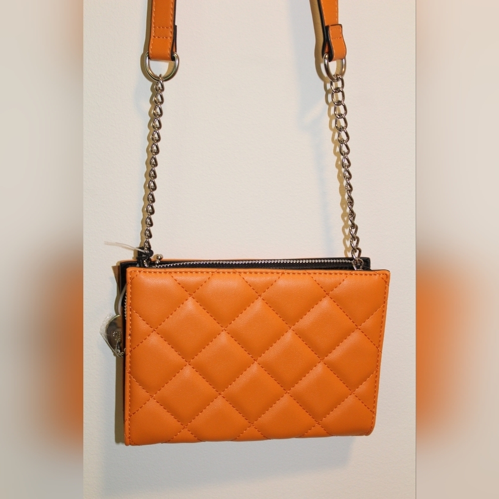 Steve madden crossbody purse in color mango - Picture 3 of 7